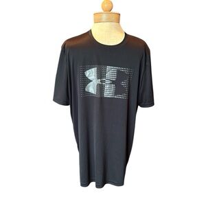 Under Armour Black Short Sleeve Tee Performance Shirt